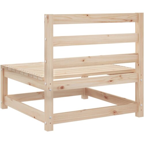  4-dijelni set vrtnih sofa od masivne borovine Slike