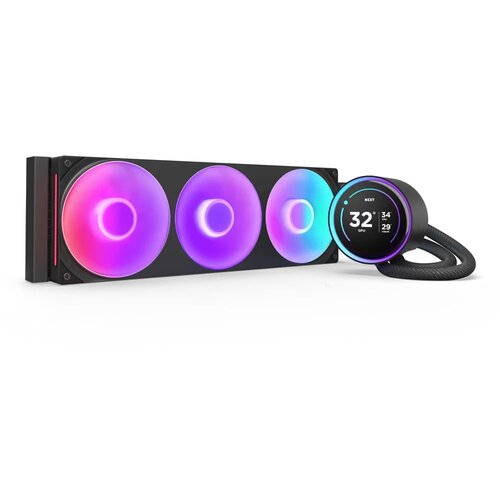 NZXT Kraken Elite 360 RGB (2024) AIO Water Cooling Black Cene