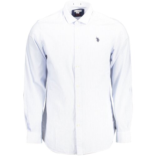 U.S. Polo Assn. US POLO SHIRT LONG SLEEVE MAN LIGHT BLUE Slike