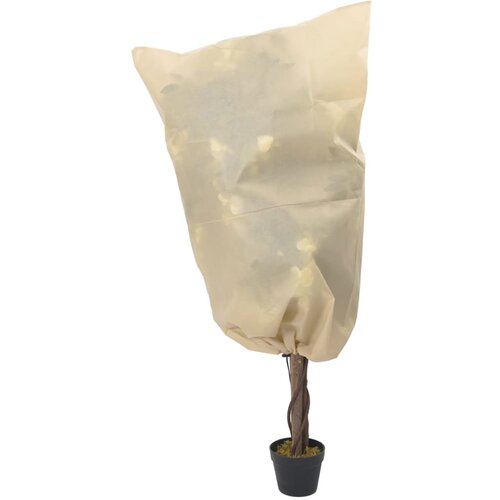 Maison Chic Prevleka za zunanjo pohi&amp;scaron;tvo - Prevleka za rastline iz flisa z vrvico 12 kosi 70 g/m&amp;sup2; 0,8x1 m, (21795228) Slike