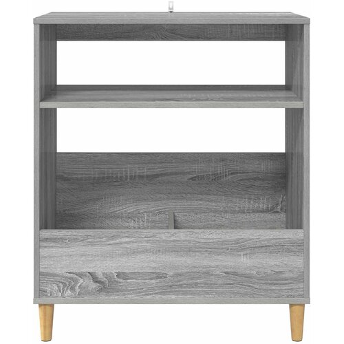  Stalak za gramofon Siva Sonoma 71 x 39,5 x 83 cm Slike