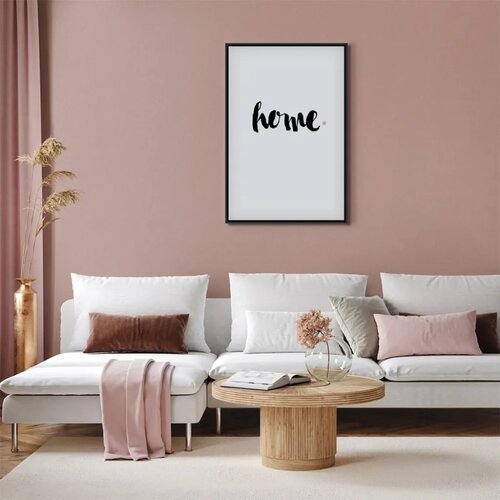  Slika - Home and Dot (1 Part) Vertical 40x60 U crnom drvenom okviru Cene