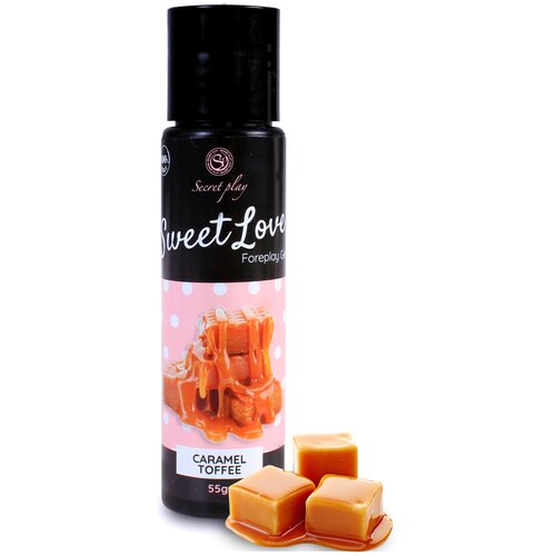 SecretPlay Jestivi lubrikant CARAMEL TOFFEE GEL - SWEET LOVE Cene