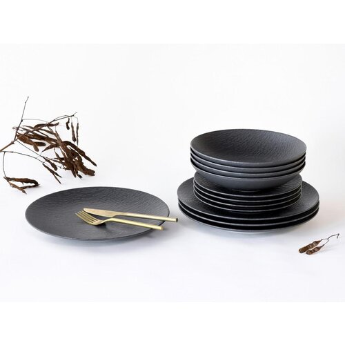 Creatable Jedilni Servis Schiefer Black, 12-Delni Slike