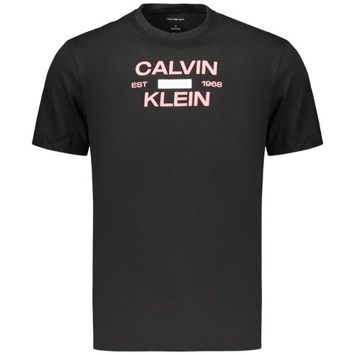 Calvin Klein mu&amp;scaron;ka majica kratkih rukava crna Slike