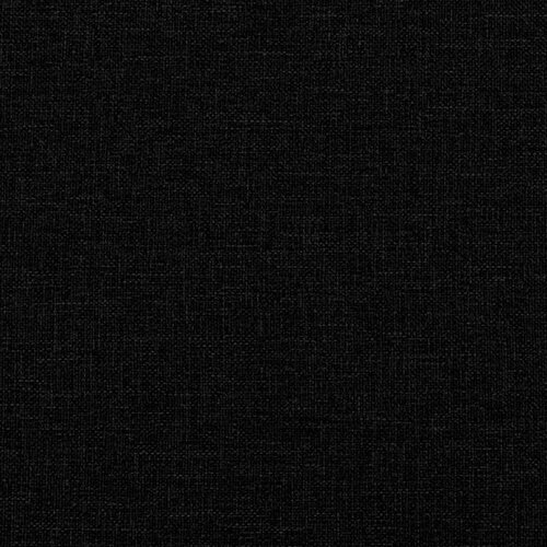 VidaXL Krevet s oprugama i madracem crni 200x200 cm od tkanine Slike