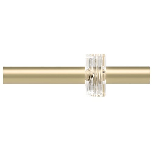 Umbra Jeklena karnisa z nastavljivo dolžino v mat zlati barvi 107 - 305 cm Flute – Cene