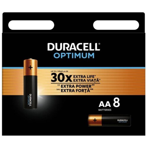 Duracell OPTIMUM LR6 8/1 1.5V alkalna baterija PAKOVANJE Slike
