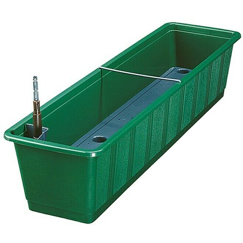 GELI Balkonska žardinjera za cvijeće Aqua Green Plus (Maks. vanjska dužina: 80 cm, Tamnozelene boje) Slike