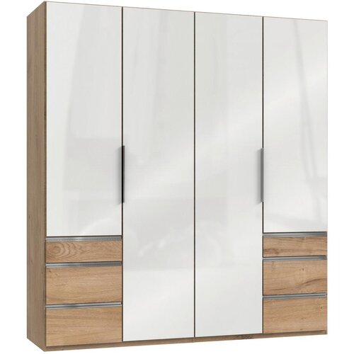 Modern Living Omara S Klasičnimi Vrati Level 36 D, Bela, Barva Hrasta Cene