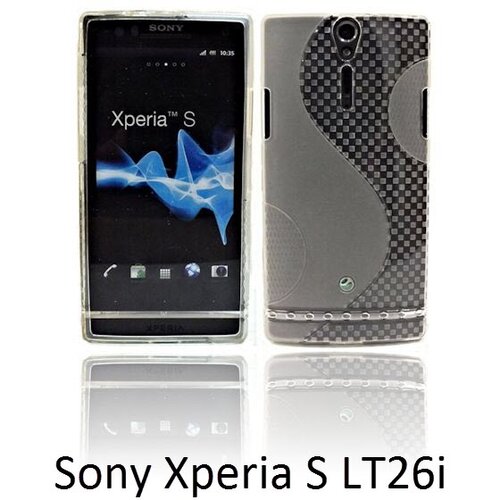  Gumijasti / gel etui S-Line za Sony Xperia S LT26i - prozorni Slike