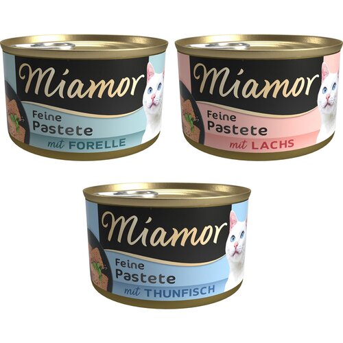  Ekonomično pakiranje Miamor Pastete 24 x 85 g - Mije&scaron;ano pakiranje s ribom Cijene