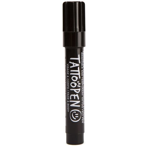 Nailmatic Tattoo Pen olovka za tetoviranje za lice i tijelo Black 1 kom Slike