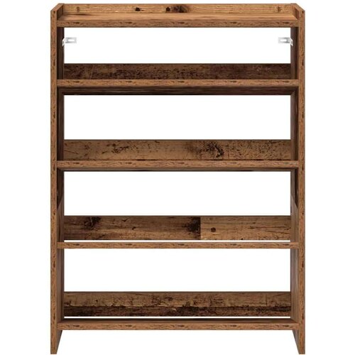 VidaXL stalak za cipele boja staro drvo 80x25x61,5cm konstruirano drvo Slike