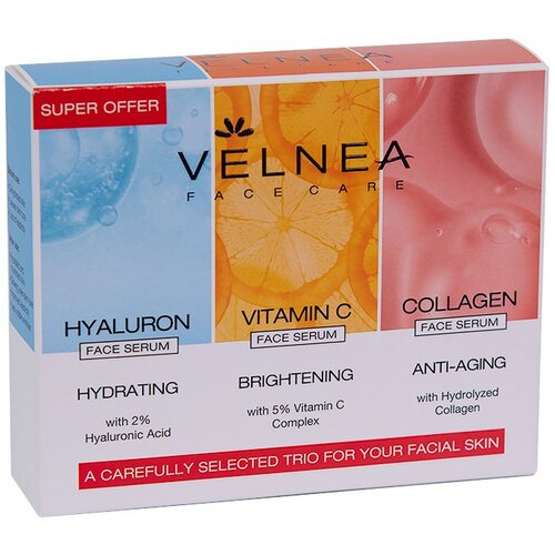 Velnea set seruma za negu kože 3 x 30ml Cene