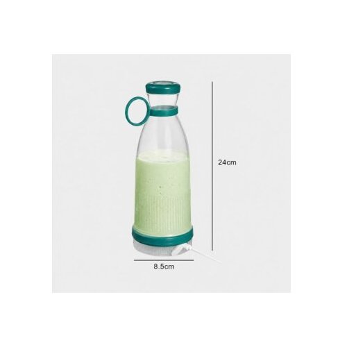 HOMEMATES Prenosivi blender na bateriju zelene boje 380ml Cene