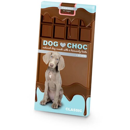 Duvo pasja čokolada dogchoc, navadna - 100 g Cene