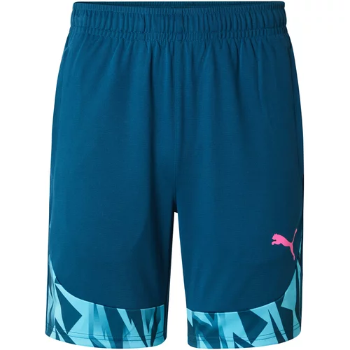 Puma Sportske hlače 'Individual FINAL' morsko plava / akvamarin / roza