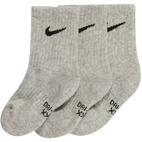 Nike Sportswear Nogavice pegasto siva / črna