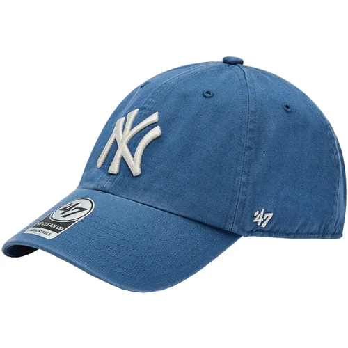 '47 Brand Kape s šiltom New York Yankees Clean Up Cap Modra