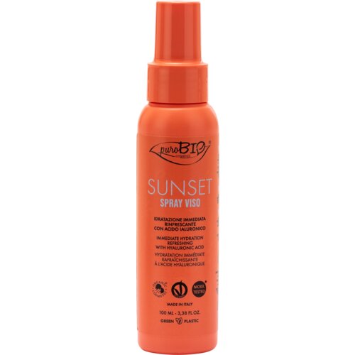 PuroBIO cosmetics Prana Bloom Sunset Spray Viso - 100 ml Slike