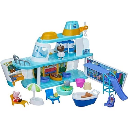 Hasbro Komplet za igro Peppa Pig&amp;#039;s Favorite Palaces Cruise Ship, Ve?barvno, (21552559) Slike