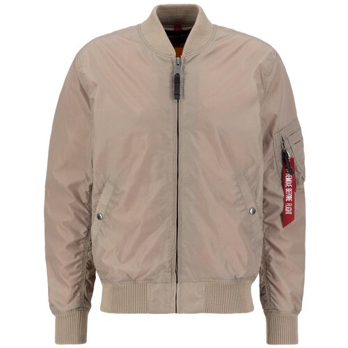 Alpha Industries Bomber jakna mo&amp;scaron;ki, bež barva Slike