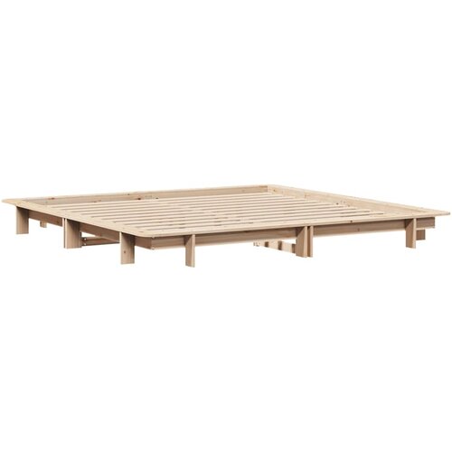 vidaXL posteljni okvir 180x200 cm trdna borovina, (21273553) Cene