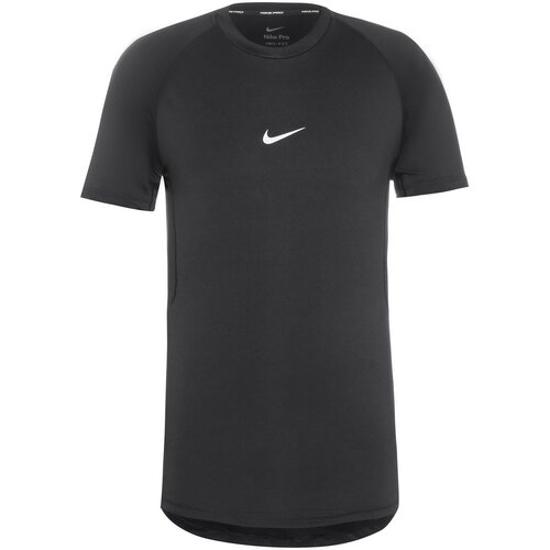 Nike Funkcionalna majica črna / bela Cene