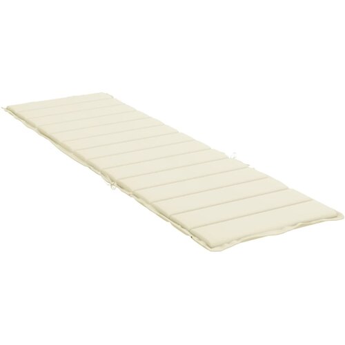  Jastuk za ležaljku krem 200 x 70 x 3 cm od tkanine Oxford Slike