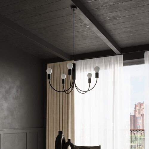 Nice Lamps crna viseća svjetiljka &amp;oslash; 45 cm karim &amp;ndash; Slike