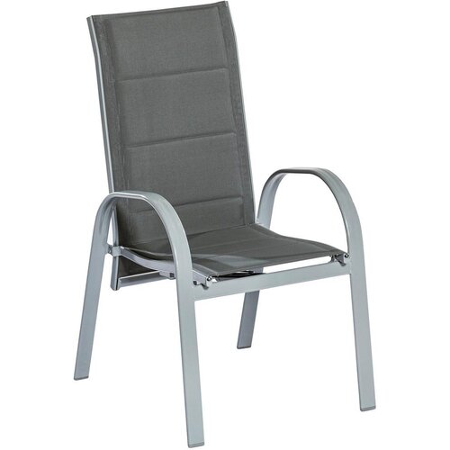 Gardenson Vrtni Stol Amalfi, 2kos, Siva Slike