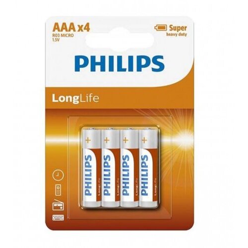 Philips Baterija AAA R03 1,5V 4-1 S7316 Cene