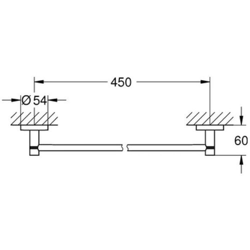 Grohe Essentials držač pe&amp;scaron;kira COOL SUNRISE 40688GL1 Slike