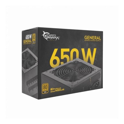 White Shark GPSU-G650M GENERAL 650W 80+GOLD, (20410233) Cene