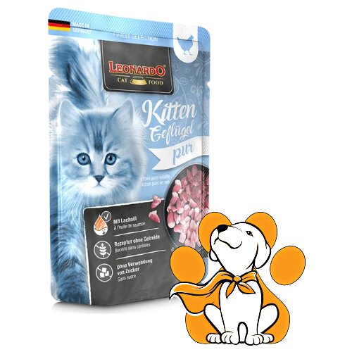 Leonardo finest Selection Kitten 85g, Mesni Sos Za Mačiće Bez Žitarica Cene