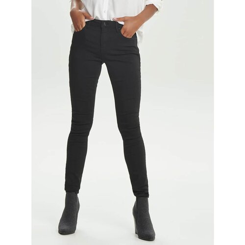 Only Black skinny jeans with pockets Carmen - Women Cene