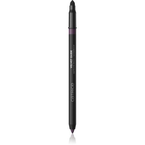 Catrice Velvet Glide vodootporna olovka za oči s mat efektom nijansa 040 Plum Line 1.4 g Slike