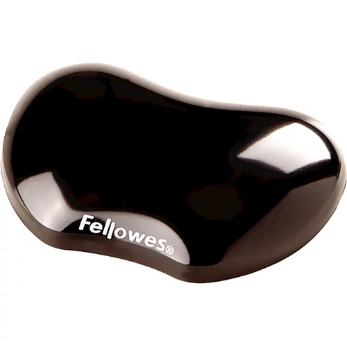 Fellowes Crystal™ Gel mini počivalo za zapestje, črna