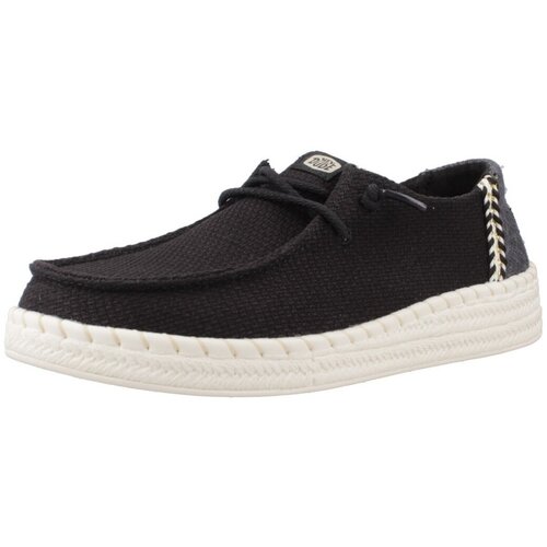 Hey Dude Čevlji Derby WENDY ESPADRILLE WOVEN Črna Slike