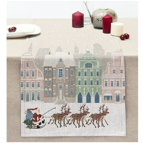 Mila Home Nadstolnjak s božićnim motivom 45x140 cm - Cijene