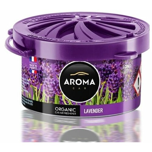 Aroma auto kozmetika miris limenka 40 gr organic lavender 660555 Slike