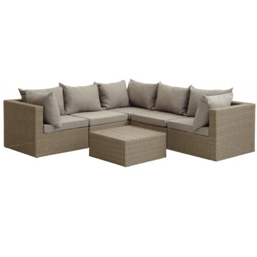 Lounge garnitura Ravandip 5 osoba natur Cene