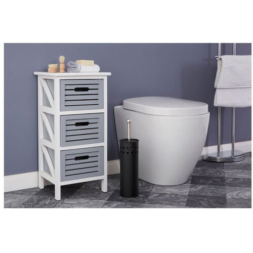 Premier Housewares Mat črna kovinska WC &amp;scaron;četka Indy &amp;ndash; Slike