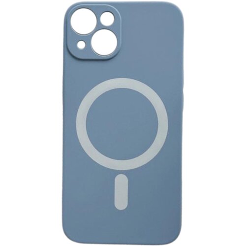  Silikonska futrola Magnetic za iPhone 14, Plava Cene