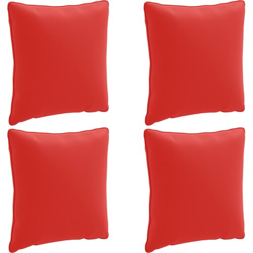  Jastučići za leđa (4 kom) PUTTEN 4 pcs 100% poliester Crvena Cene