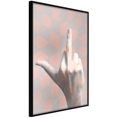  Poster - Middle Finger 40x60 Slike