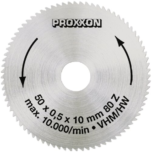 Proxxon List krožne žage št. 28011 (premer: 50 mm, izvrtina: 10 mm, 80 zob) Cene