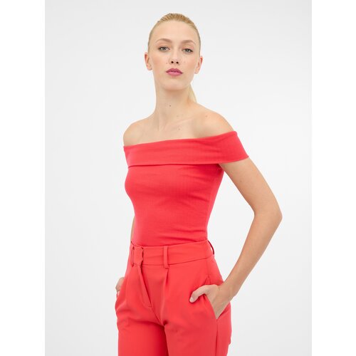 Orsay Red women&amp;#039;s short-sleeved T-shirt - Women&amp;#039;s Slike