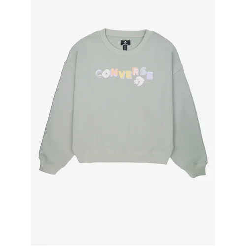 Converse Light Green Women's Sweatshirt - Women